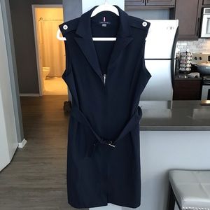 Navy Belted Tommy Hilfiger Dress